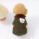 Одежда для собак на осень и зиму, новая утолщенная теплая шнауцер Тедди Померанский шпиц Бишон Фризе Щенок VIP Pet Йоркшир