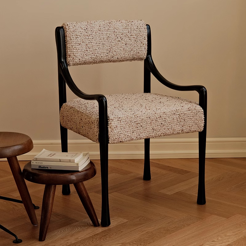 Aminohome Dining Chair/Monet Water Lily Vanity Chair Dressing Table Single Chair French Solid Wood Dining Table Chair Vintage Chair