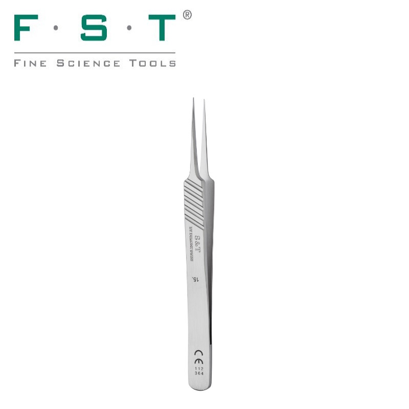 FST镊子00108-11 S&amp;T镊子JF-5 精细解剖镊子