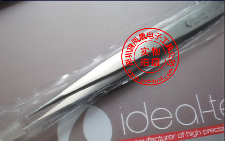 原装进口镊子 瑞士IDEAL-TEK精密镊子 A.SA直尖头镊子 不锈钢镊子