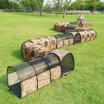 Enfants Early Education Sensory Training Equipment Sunshine Crawling Tunnel Drill Hole Kindergarten Game Props Outdoor Labyrinth