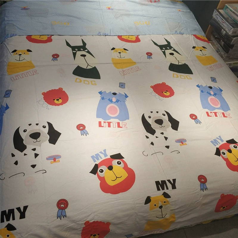Genuine giống như một mảnh bông phim hoạt hình ký túc xá mục vụ 1,5m bông chăn đơn đôi chăn - Quilt Covers