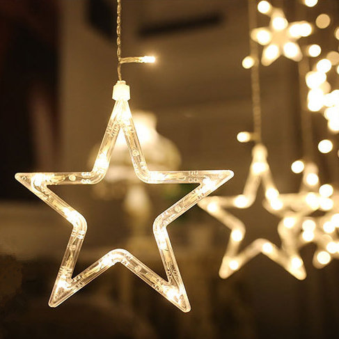 New Wedding props LED light strips Stars light background hanging decorations Dancing stage lights decoration Stars light strips