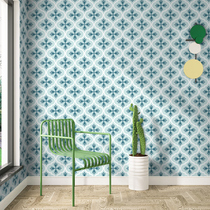 Net Red self-adhesive wall stickers bathroom kitchen oil-proof film wall decoration tile stickers waterproof non-slip floor stickers