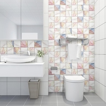 Kitchen bathroom wall decoration wallpaper self-adhesive waterproof room layout wall stickers non-slip tile stickers