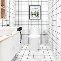 Self-adhesive Nordic wall stickers floor stickers decorative kitchen oil-proof stickers bathroom bathroom waterproof wallpaper tile stickers