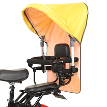 Electric car child seat canopy with four-season rainproof sunshade bicycle battery car baby seat canopy