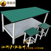 Factory double-layer anti-static workbench Electronic repair assembly plant assembly line workshop heavy experimental packing table