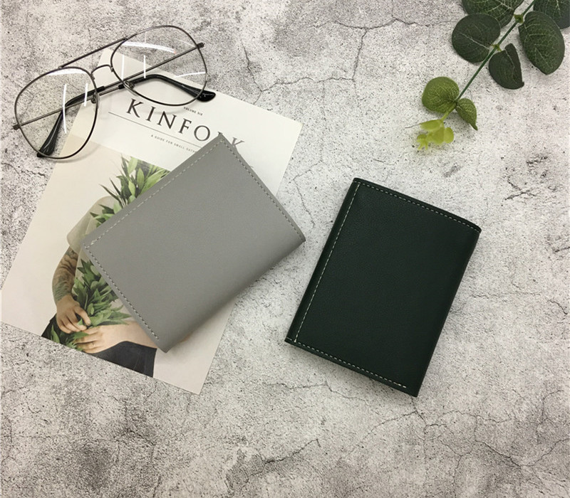 Ví nữ 2018 mới dành cho nữ đoạn ngắn Phiên bản tiếng Nhật và tiếng Hàn của ví nhỏ dễ thương tươi dành cho sinh viên ví đẹp