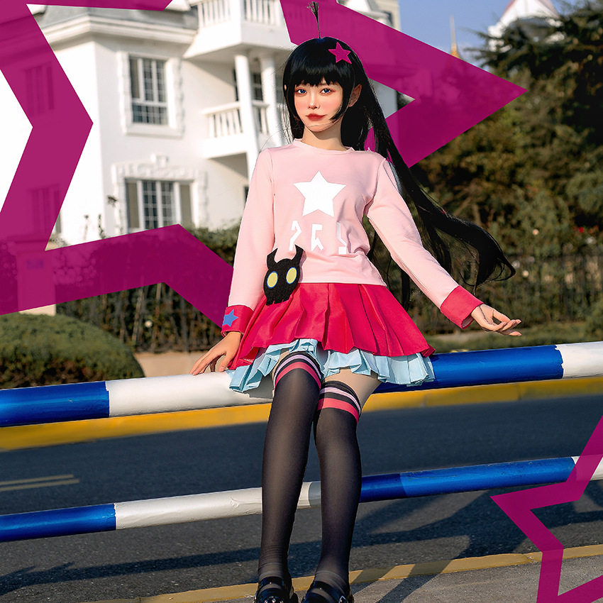 AOTU Conveys World Kelly Cosplay Animation Moon Wizard Kelly Cos Clothing Cute Stage Performance