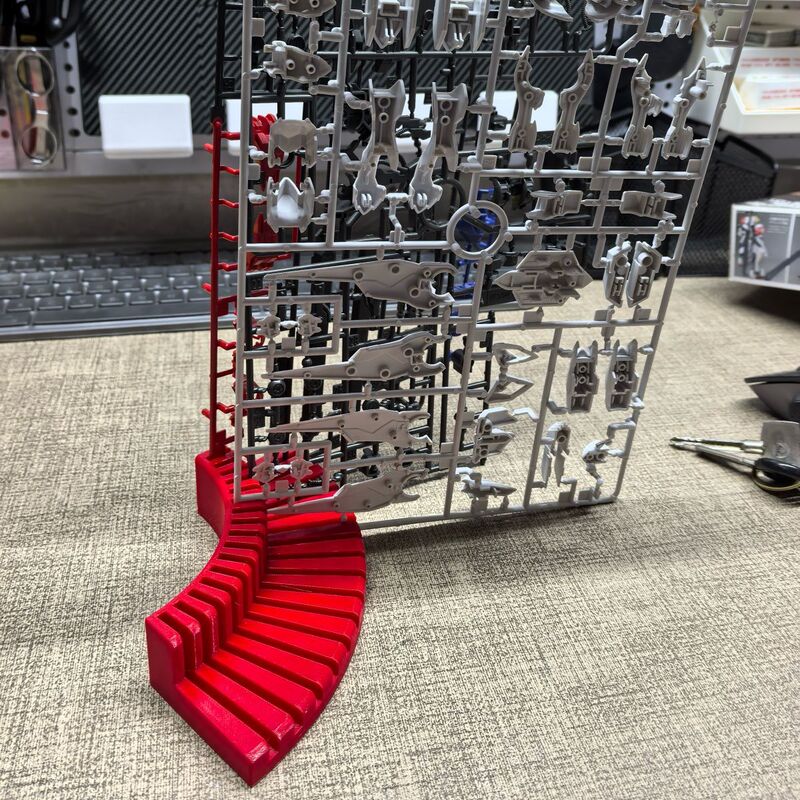 Model Board Piece Storage Rack Gundam Model Stand 16-Slot Fan-Shaped Model Board Piece Stand Model Board Piece Storage Rack Gundam Model Stand 16-Slot Fan-Shaped Model Board Piece Stand