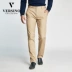 Versino Van Sino 18 năm mới quần nam giản dị cotton siêu co giãn quần nóng chín quần mỏng - Crop Jeans Crop Jeans