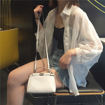 Bikini blouse seaside resort sexy loose swimsuit with chiffon cardigan beach sunscreen hot coat