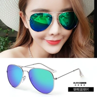 Серебряная рама синие и зеленые таблетки (поляризация с высокой задачей)