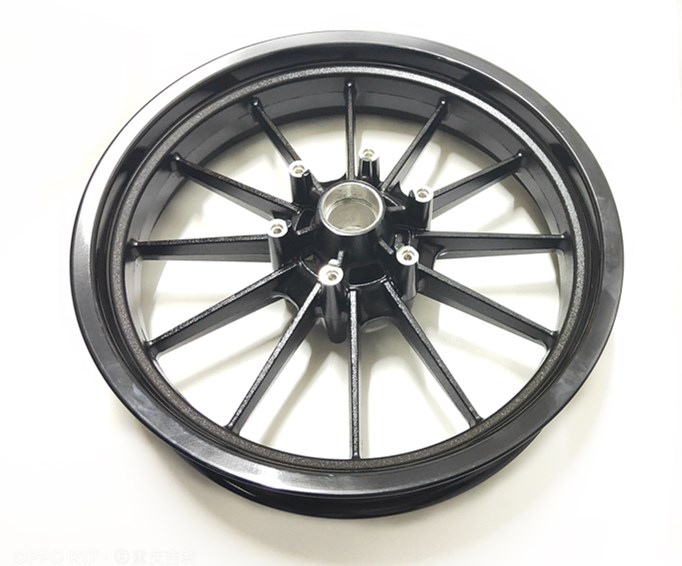 Suitable for Xiaohuanglong Sapphire Dragon BJ300GS-A BJ250-15 BJ500 front and rear hub steel ring aluminum wheel