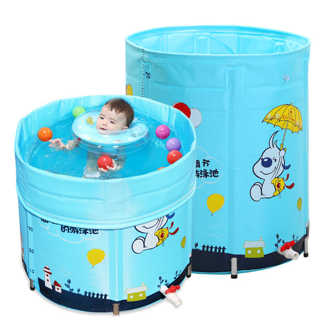 Nuoao ສະລອຍນ້ໍາເດັກນ້ອຍໃນຄົວເຮືອນເກີດໃຫມ່ toddler toddler ວົງເລັບໂລຫະປະສົມເດັກນ້ອຍຂະຫນາດໃຫຍ່ insulated ອ່າງລອຍນ້ໍາ bucket