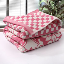 Jindian three-point water cotton fabric towel blanket blanket can be used as bed sheet cover bed cover