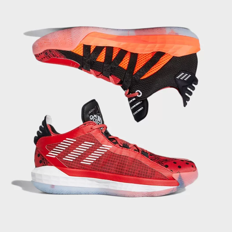 Adidas мужские летние DAME 6 GCA кроссовки Лилларда EF9878