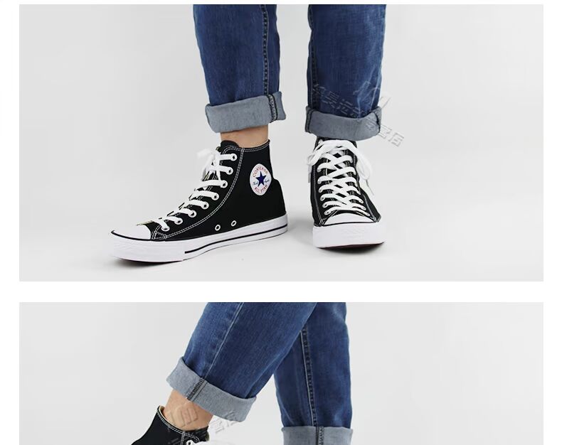 Giày nam nữ giầy cao giúp giày mùa xuân 2018 ALL STAR đôi giày vải đôi mẫu giày thông thường 101010 giày thể thao nam nike