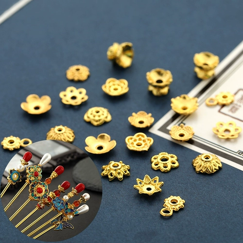 韩嘟嘟 Китайская шпилька ручной работы, аксессуары, металлические бусины