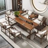 Новый китайский в стиле сплошной древесины Arhat Tea Table и стул Комбинированный домашний чайный набор чай