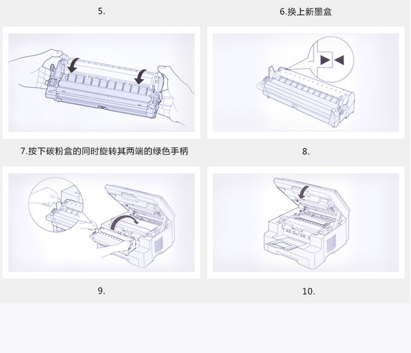 Hộp mực mực chính hãng Panasonic KX-FAC296CN Hộp mực mực 297CN 323 328 333 338CN - Hộp mực