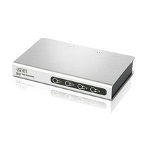 ATEN Acer CS74E four-in-one-out multi-computer KVM switcher PS2 key mouse sharer 4-port VGA switch