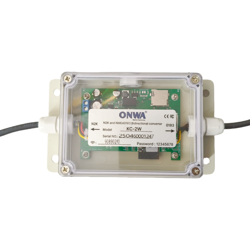 Kc-2W Onwa Marine Nmea2000 to Nmea0183 Bidirectional Converter with Wifi Kc-2W Onwa Marine Nmea2000 to Nmea0183 Bidirectional Converter with Wifi