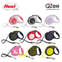 QZee Germany Flexi Fleece dog traction rope automatic retractable sports fashion version for walking small medium and large dogs