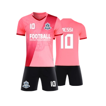 Football uniform custom sports suit male college student game team uniform adult childrens jersey short-sleeved training uniform for women