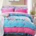 Ai tổ phiên bản Hàn Quốc của bộ lông cừu san hô bốn mảnh set Thicken Falais bốn mảnh flannel quilt bao gồm bộ đồ giường ấm áp