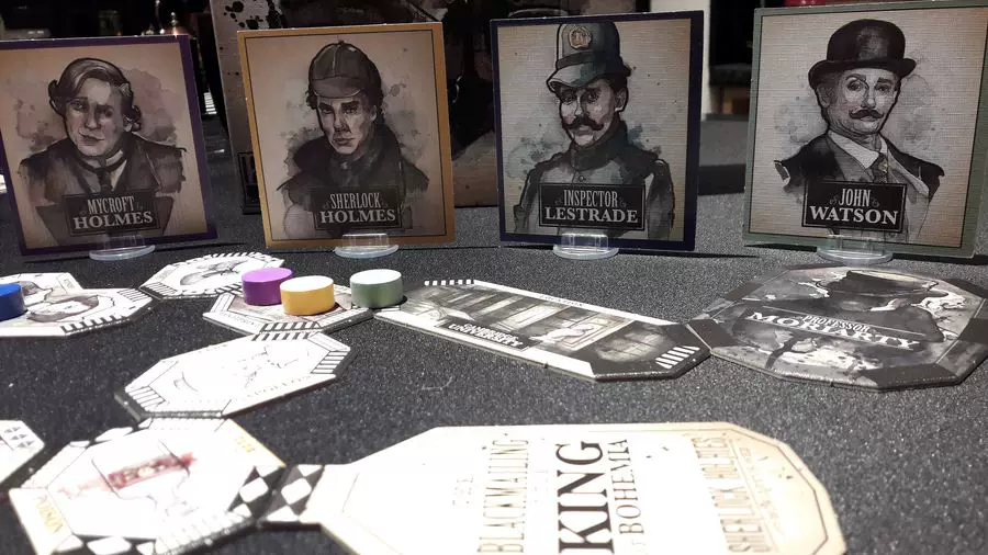 Подлинная Holmes Discovery Moria Titian Luo Di.com Детектив push взрослый повседневная настольная карточная игра