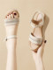 High-Heeled Sandals for Women 2026 Summer New Holiday Style Wedge Fashion Sandals Thick-Soled Casual Women's Shoes