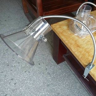 Assembly Line Soldering Horn Smoking Hood Production Workshop Transparent Acrylic Smoke Exhaust Hood Distribution Bracket Wind Pipe