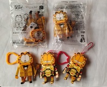 KFC Toys 2017 Christmas Garfield Ornament Gold Gentleman Gold Fighter Sold individually