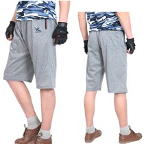 New Mens Shorts Loose Size Mens Running Fitness Summer Outdoor Breathable Beach Pants Capri pants