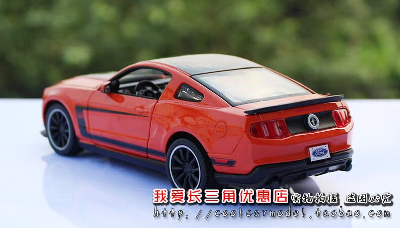 Mei Chi Hình 1: 24 Mẫu xe đồ chơi hợp kim Ford Mustang BOSS 302 mô hình xe rolls royce