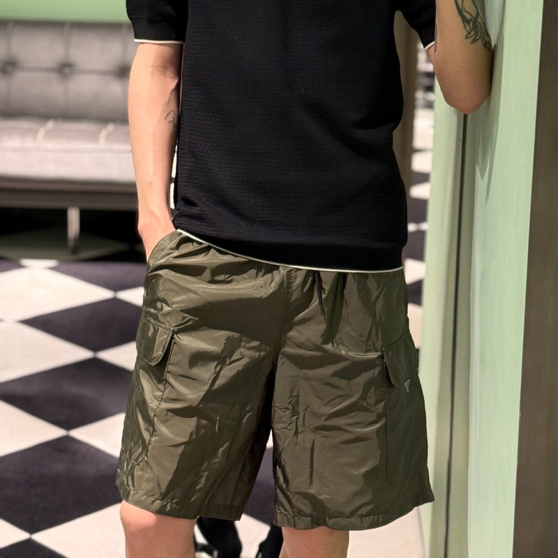Wcmkfy Triangle Logo Summer Nylon Work Shorts Beach Swim Trunks Light Luxury High-End Unisex Wcmkfy Triangle Logo Summer Nylon Work Shorts Beach Swim Trunks Light Luxury High-End Unisex