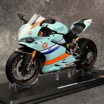 Shasha car model 1:12 Ducati 1299S motorcycle motorcycle racing alloy collectible finished ornaments
