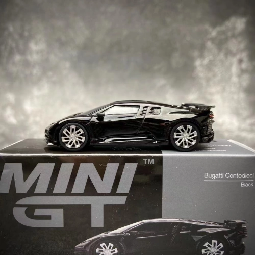 Shasha Model Minigt Bugatti Center Centodieci 110 Super Running Collection 1:64