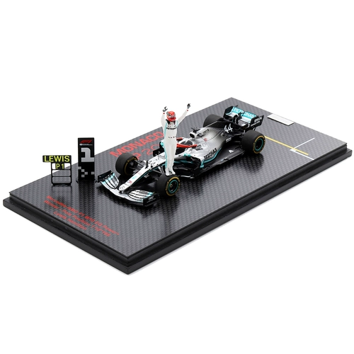 [BNT Special Edition] Spark1: 43 Mercedes -Benz W10 Monaco Hamilton Victory Niki Memorial Edition