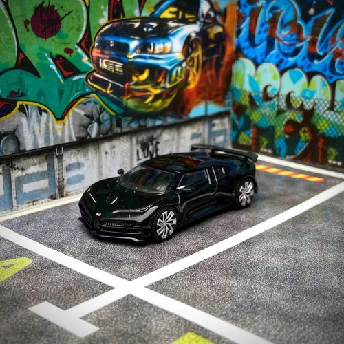 Shasha Model Minigt Bugatti Center Centodieci 110 Super Running Collection 1:64