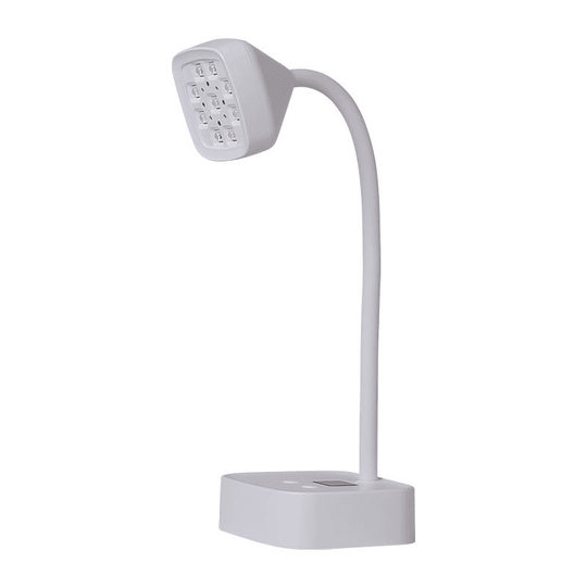 Lampe de cuisson Lotus pour manucure, stockage électrique de bureau, charge, capteur à séchage rapide, pour autocollants d'ongles, lampe spéciale de photothérapie