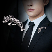 Dizun original design atmosphere Tiger corsage luxury high-end mens brooch