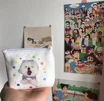 Eat Without Finish Snail Pink Snail Powder Zero Wallet Headphone Bag