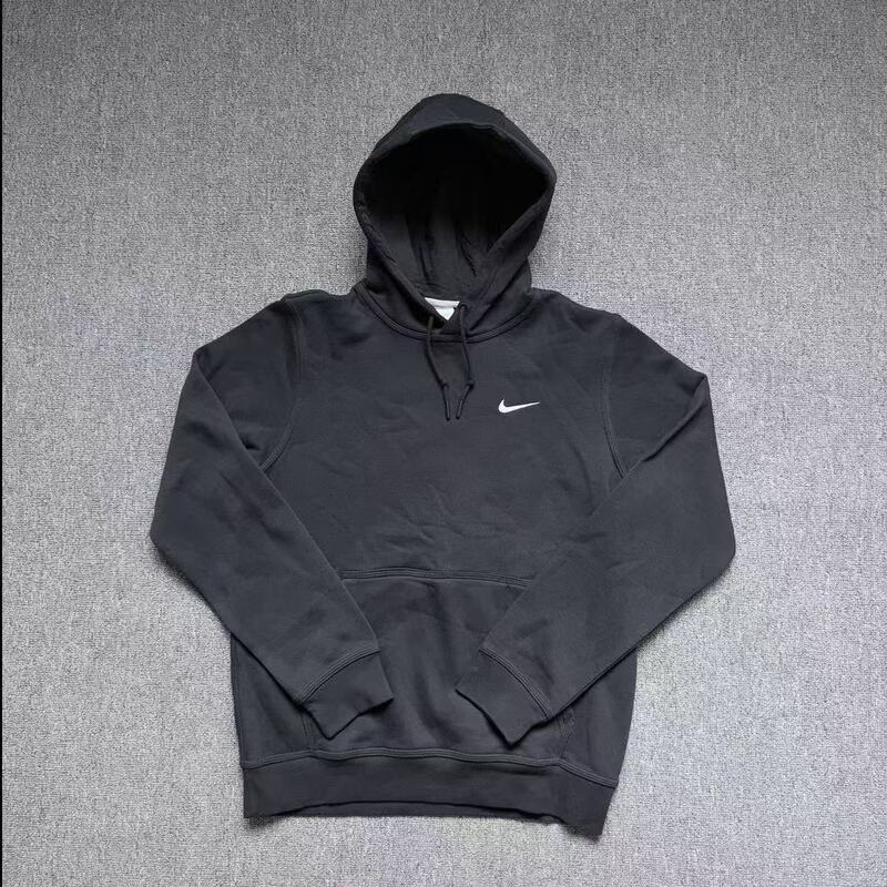 Nike Men's Embroidered Swoosh Fleece-Lined Warm Sports Hoodie Sweatshirt 623453-010