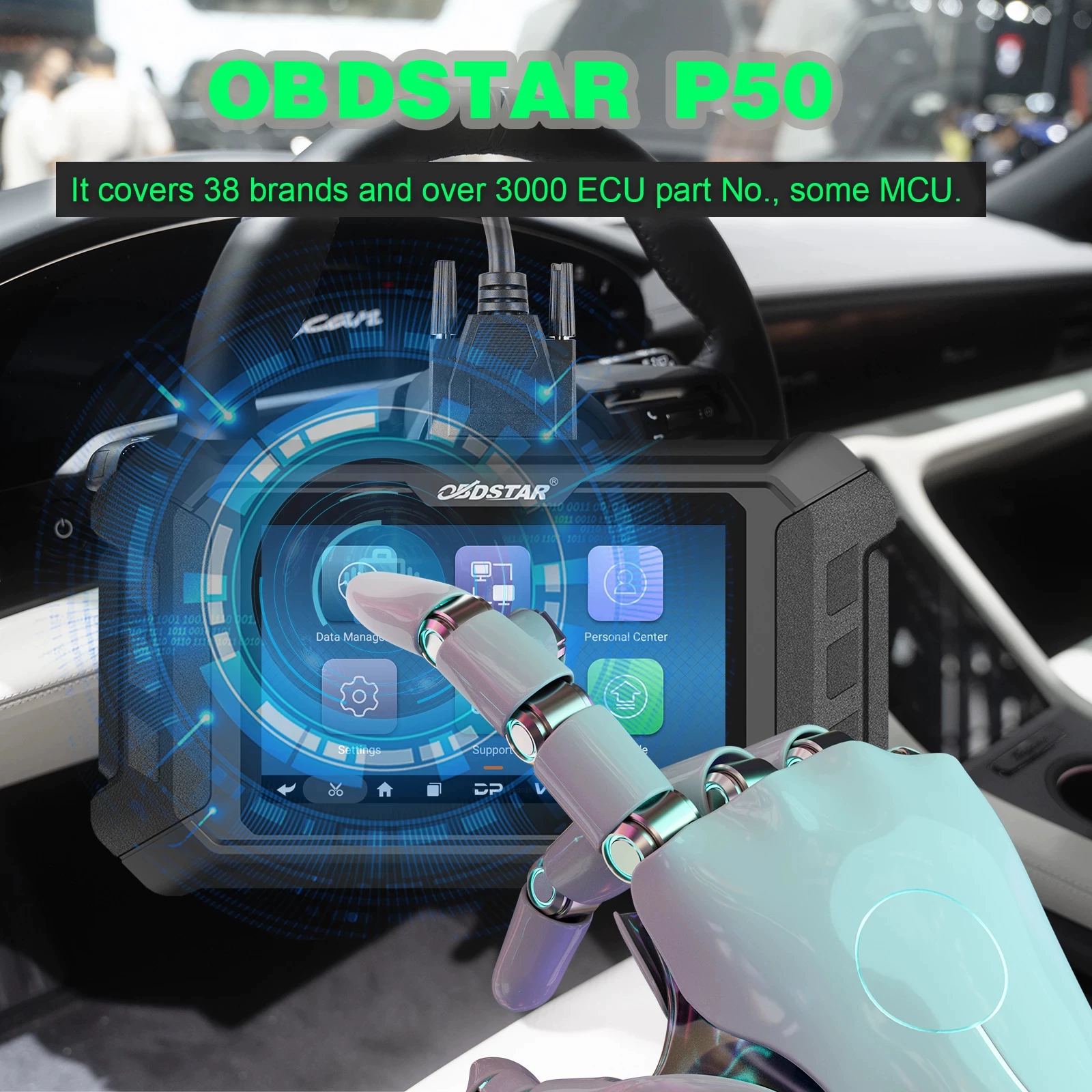 OBDSTAR P50 Аирбэг сброс Pincode Интеллектуальное оборудование