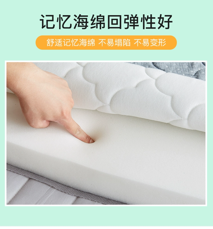 Nam Cực ký túc xá sinh viên nhớ nệm bọt nệm pad giường đơn giường 0.9m1.0 là 1,2m tatami - Nệm đệm nước