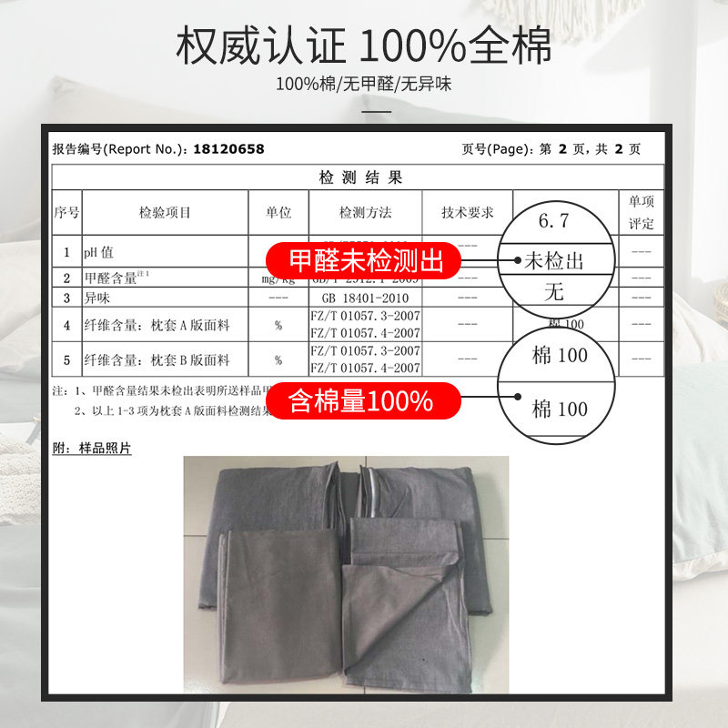 Nanjiren Pure Cotton Four-Piece Bedding Set, 100% Cotton 2025 New Model, Bed Sheet, Duvet Cover, Quilt Cover, Fitted Sheet, Three-Piece Bedding Set for Summer