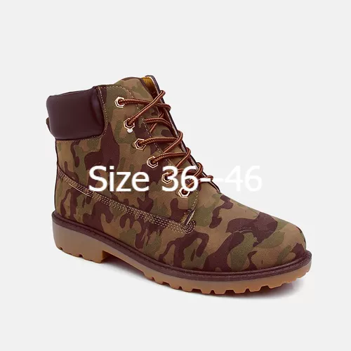 Женские плоские ботинки Martin Boots Big Size 43